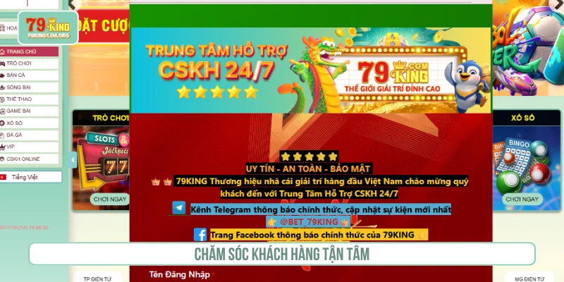 Dịch vụ chăm sóc khách hàng tại 79 King tận tâm, được đánh giá cao 