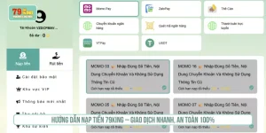 Hướng Dẫn Nạp Tiền 79KING – Giao Dịch Nhanh, An Toàn 100%